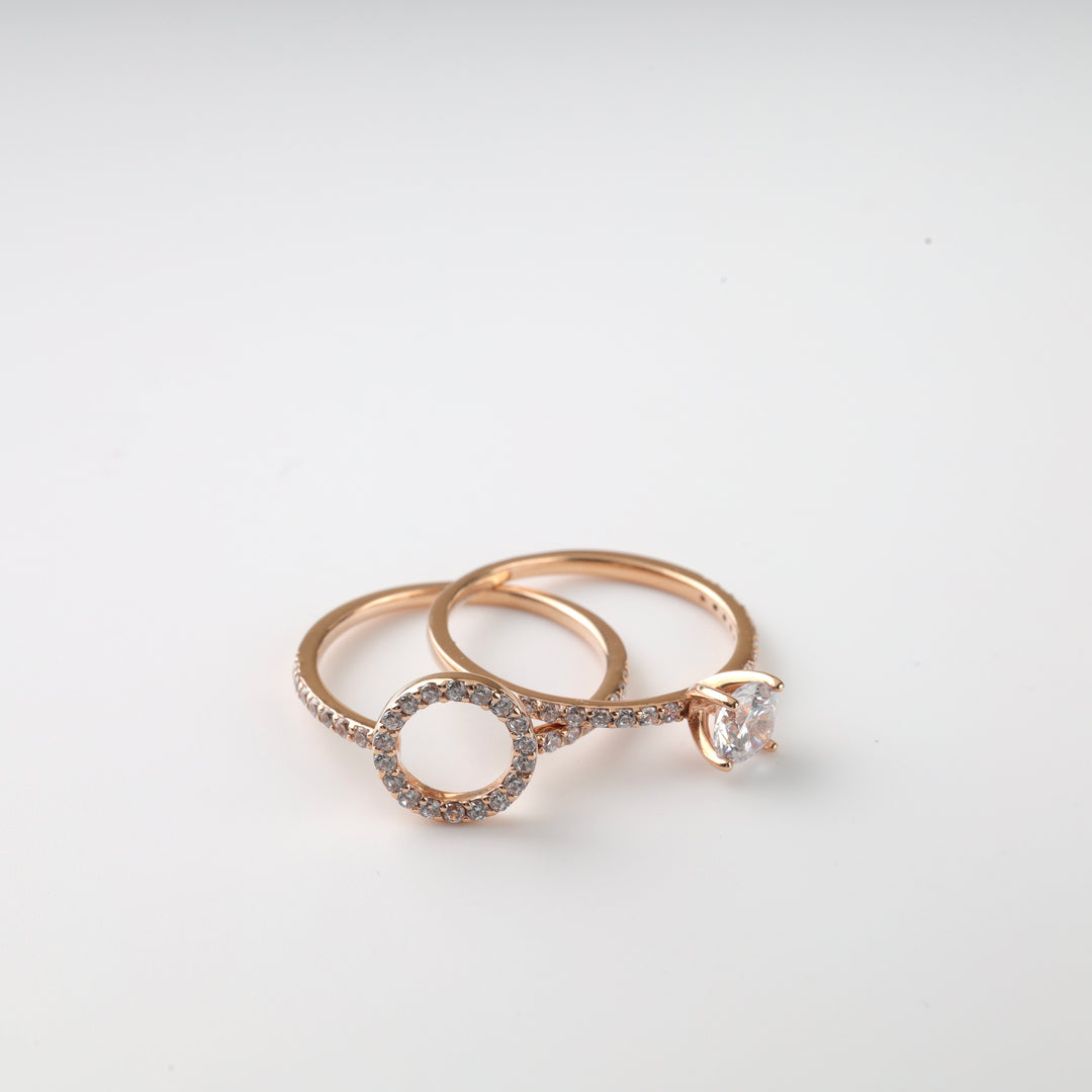Ring "Balls" | 14K Rose gold (585)