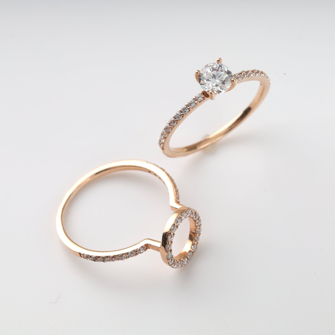 Ring "Balls" | 14K Rose gold (585)