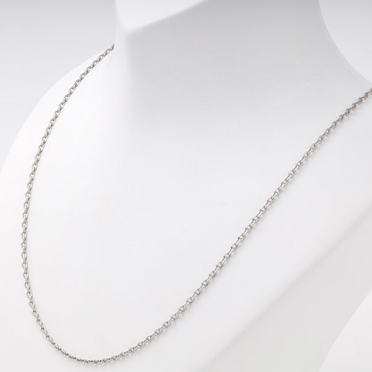 Silver 925 anchor chain necklace — view 2 — Kabluchka