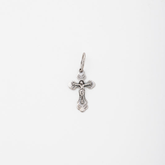 Children's Silver 925 Small Crucifix Pendant, 3520-ch, Kabluchka