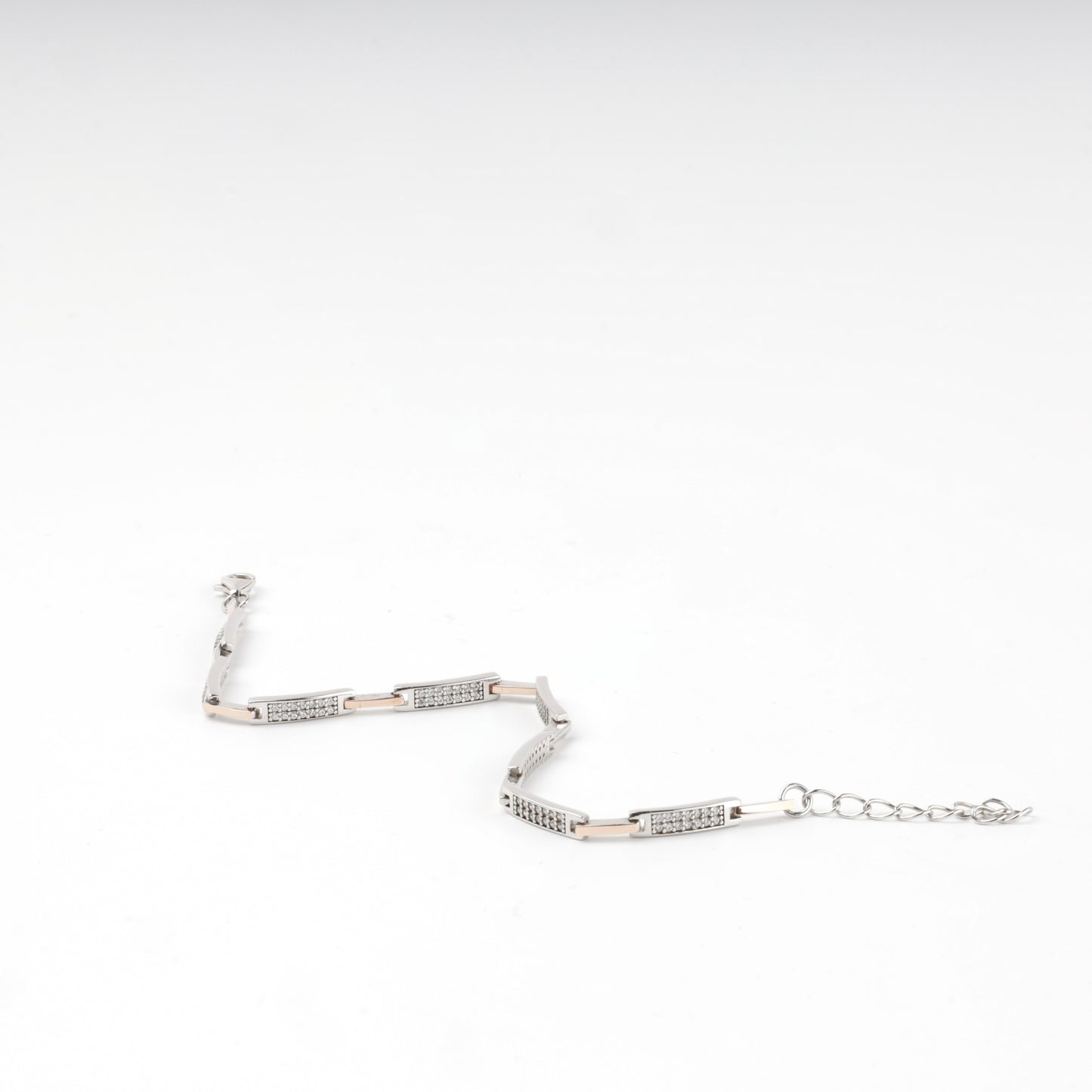 Adjustable bracelet with lobster clasp and extension chain — Kabluchka