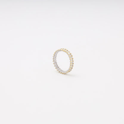 Silver 925 Full CZ Ring close-up — Kabluchka