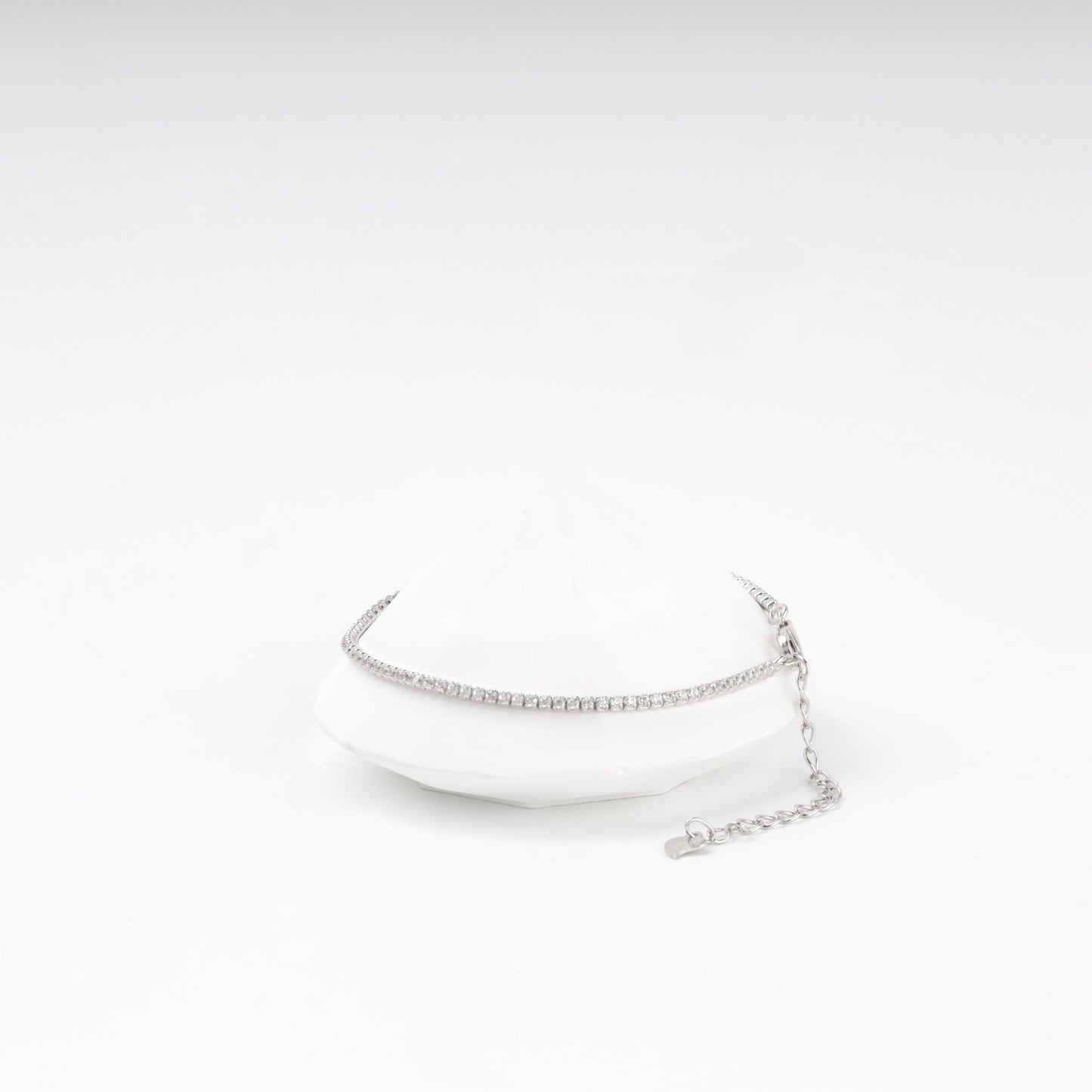 Silver 925 CZ Tennis Bracelet — Kabluchka
