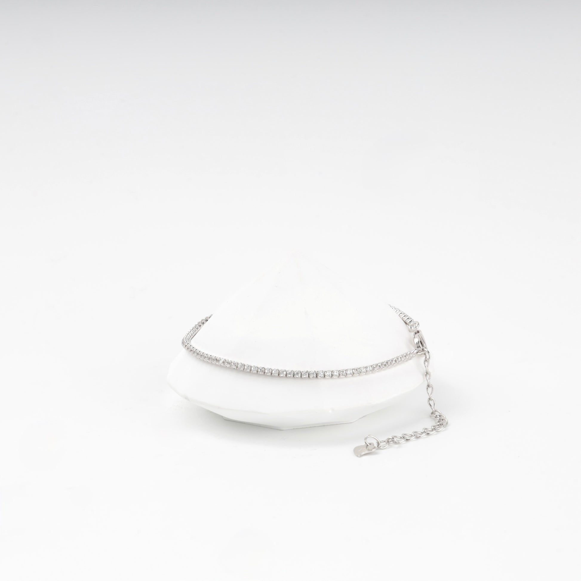 Silver 925 CZ Tennis Bracelet — Kabluchka