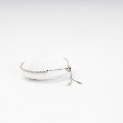Silver 925 Tennis Bracelet detail — Kabluchka