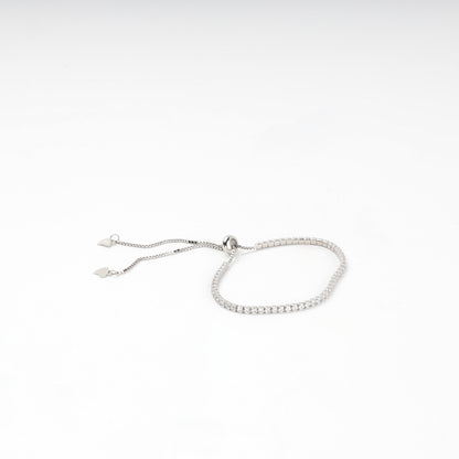 Silver 925 CZ Tennis Bracelet — Kabluchka