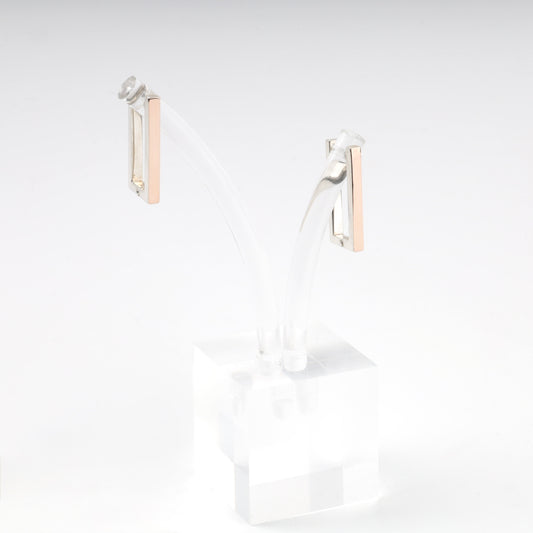 Product tag and size measurement — 1204.10 earrings — Kabluchka