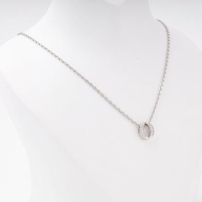 Silver 925 oval pendant on chain — Kabluchka