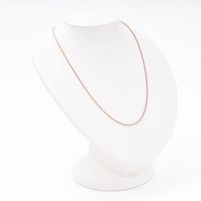 Rose gold 585 snake chain detail — Kabluchka
