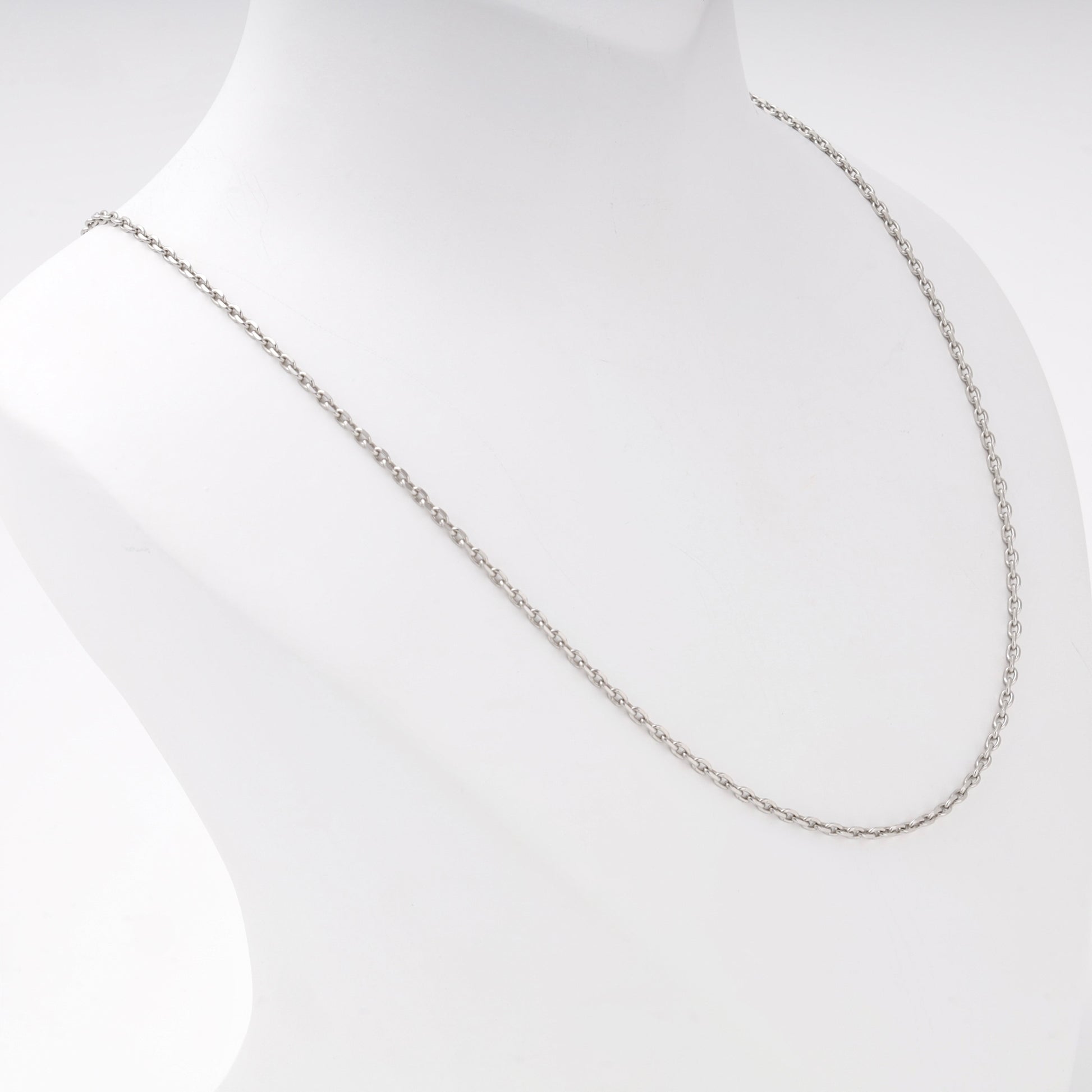 Silver 925 anchor chain necklace — view 4 — Kabluchka