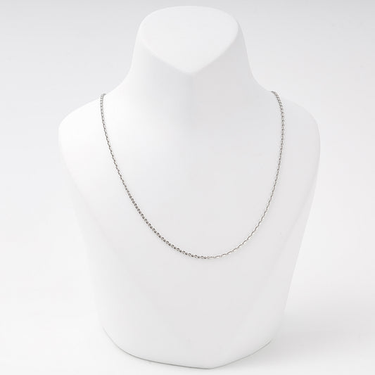 Silver 925 anchor chain necklace — view 3 — Kabluchka