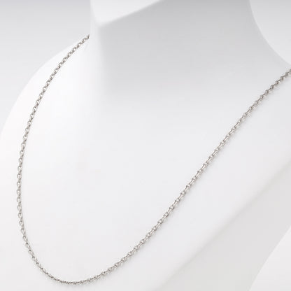 Silver 925 anchor chain necklace — view 2 — Kabluchka